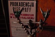 Świecznik ,, kapsuła Prokanencji'' 